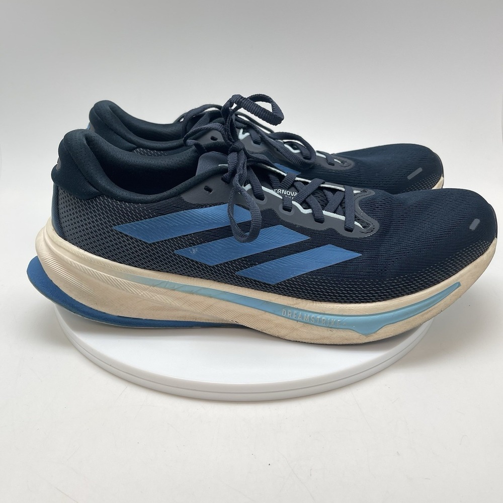 Adidas Sneakers Mens 9.5 Supernova JR7685 Blue Running Athletic Shoes